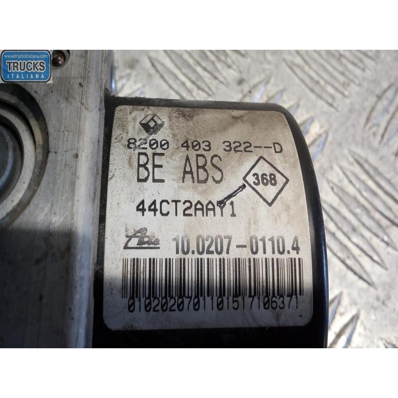 RENAULT ABS SYSTEM RENAULT Twingo 2007>2011 used