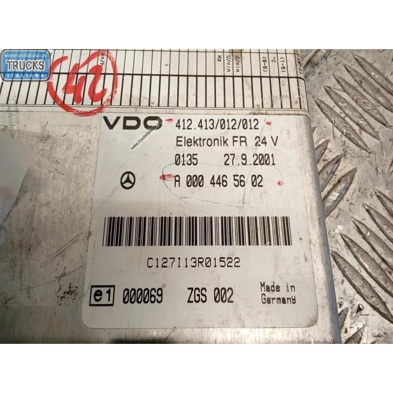 MERCEDES-BENZ truck VARIOUS CONTROL UNITS  MERCEDES-BENZ truck Actros 1997>2003 used