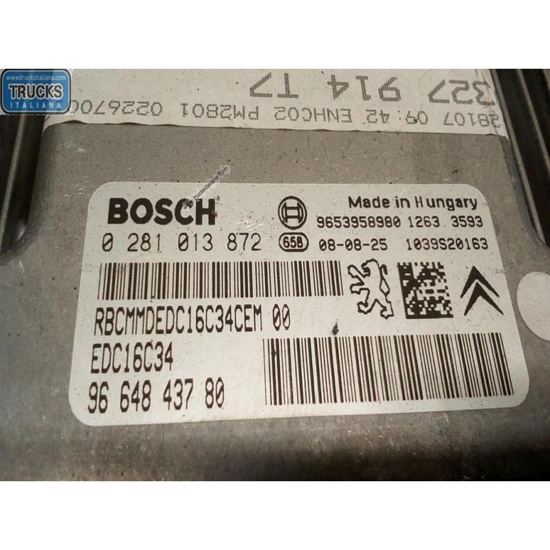 PEUGEOT ENGINE UNIT PEUGEOT 308 2007>2011 used