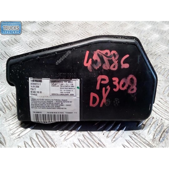 AIR BAG LATERALE DESTRO PEUGEOT 308 2007>2011 usato