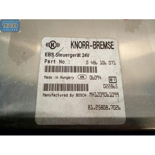 EBS CONTROL UNIT  MAN TG-A 2000>2007 used