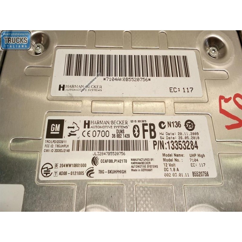 OPEL CENTRALINE VARIE OPEL Insignia 2009>2012 usato