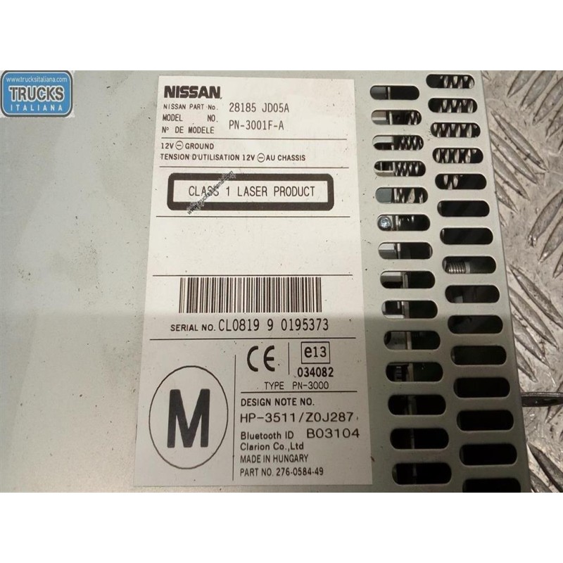 NISSAN AUTORADIO NISSAN Qashqai 2007>2010 usato