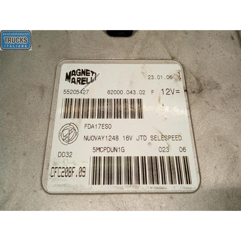 LANCIA VARIOUS CONTROL UNITS  LANCIA Ypsilon 2006>2011 used