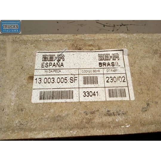 INTERCOOLERS HEAT RADIATOR  NISSAN truck Cabstar 1999>2005 used