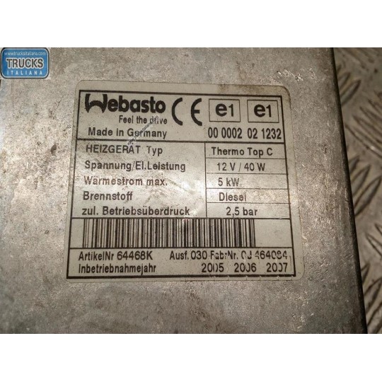 WEBASTO BMW Serie X5 (E53) 2003>2006 usato