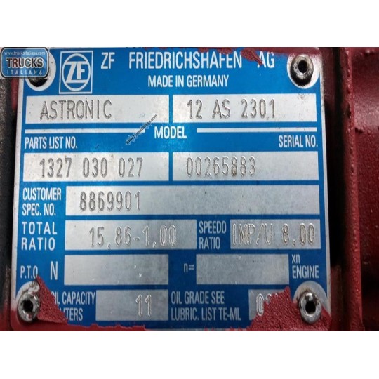 GEARBOXES  IVECO Stralis 2003>2007 used