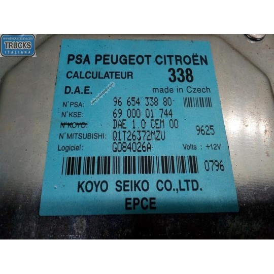 VARIOUS CONTROL UNITS  CITROEN C3 2005>2009 used