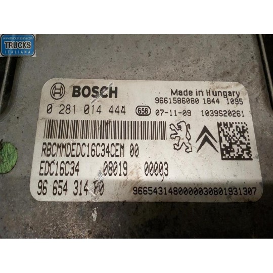 CENTRALINA MOTORE PEUGEOT Bipper 2007> usato