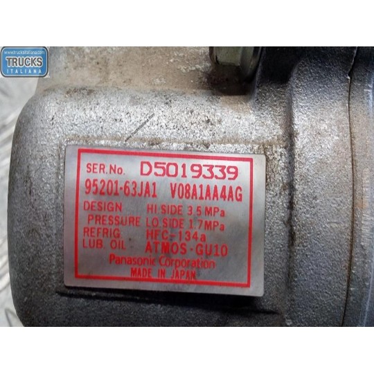 COMPRESSORE ARIA CONDIZIONATA SUZUKI Swift 2005>2009 usato