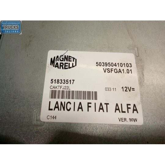 VARIOUS CONTROL UNITS  FIAT F.Punto Evo 2009>2012 used