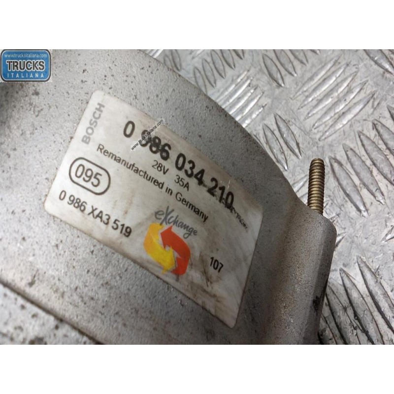 MAN ALTERNATORE MAN 10/150 usato