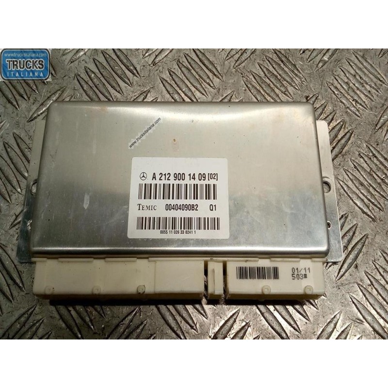 MERCEDES-BENZ VARIOUS CONTROL UNITS  MERCEDES-BENZ Classe E (W/S212) 2009>2012 used