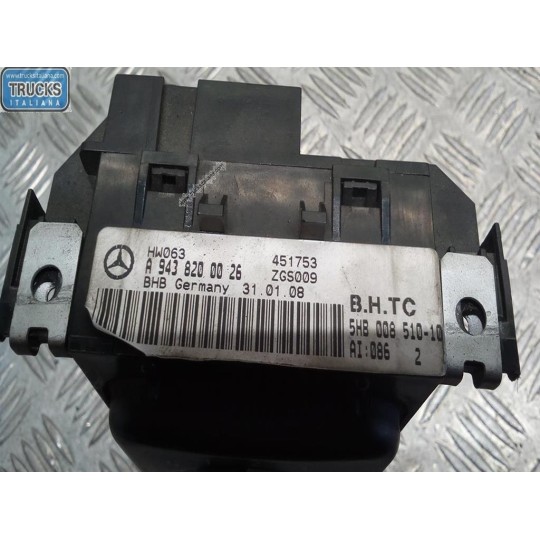 AC CONTROL UNIT MERCEDES-BENZ truck Actros euro 5 2008>2013 used