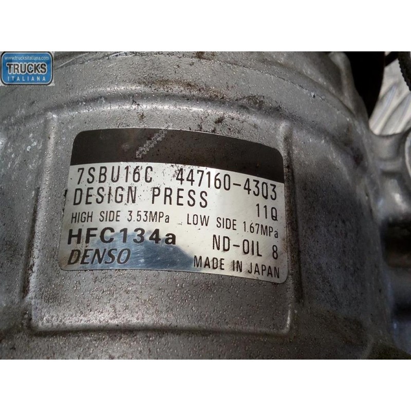 MERCEDES-BENZ truck COMPRESSORE ARIA CONDIZIONATA MERCEDES-BENZ truck Actros euro 5 2008>2013 usato