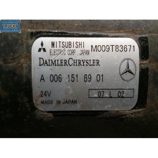 STARTER MOTOR MERCEDES-BENZ truck Actros euro 5 2008>2013 used