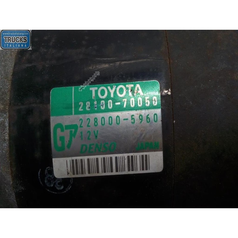 LEXUS STARTER MOTOR LEXUS IS 1998>2005 used
