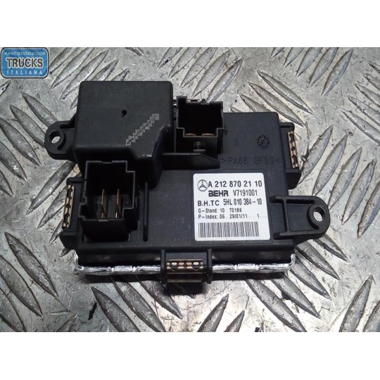VARIOUS CONTROL UNITS A  MERCEDES-BENZ Classe E (W/S212) 2009>2012 used