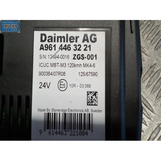 QUADRO STRUMENTI MERCEDES-BENZ truck Actros euro 5 2008>2013 usato