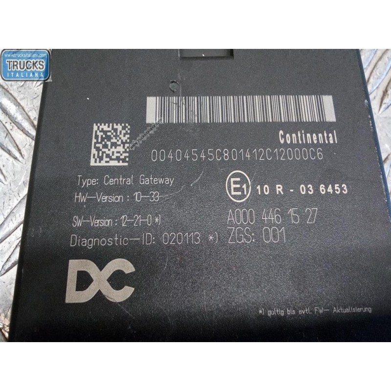 MERCEDES-BENZ truck VARIOUS CONTROL UNITS E  MERCEDES-BENZ truck Actros euro 5 2008>2013 used