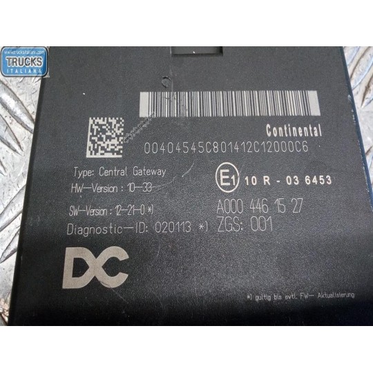 CENTRALINE VARIE E MERCEDES-BENZ truck Actros euro 5 2008>2013 usato