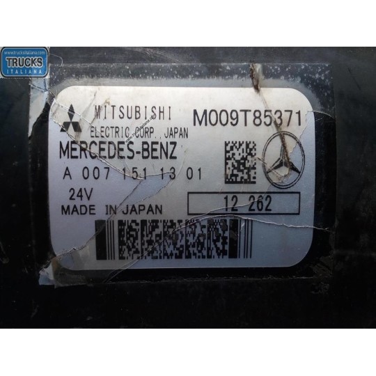 MOTORINO AVVIAMENTO MERCEDES-BENZ truck Actros euro 5 2008>2013 usato