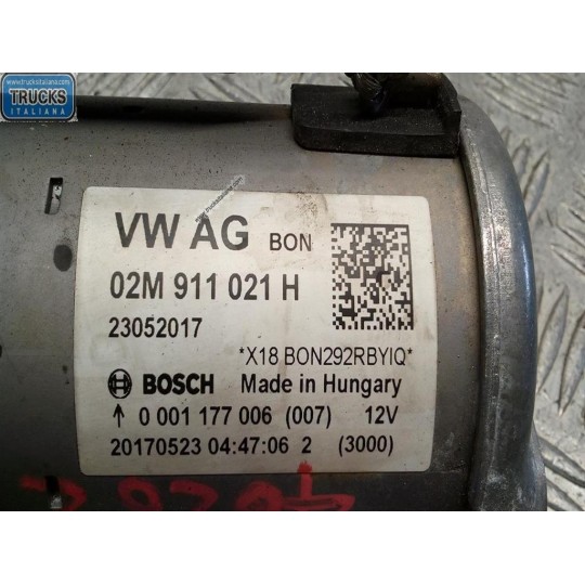STARTER MOTOR VOLKSWAGEN Polo 2014>2017 used