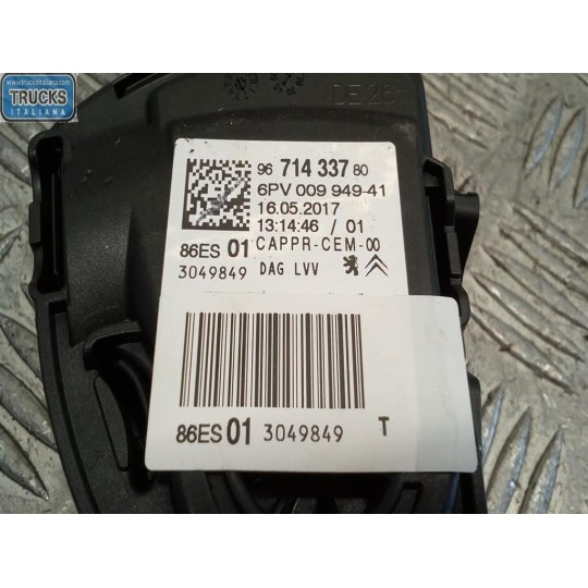 ELETRONIC THROTTLE PEDAL  CITROEN C3 2016>2020 used