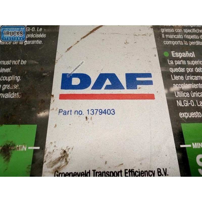 DAF GREASE GUN PUMP DAF XF95 used