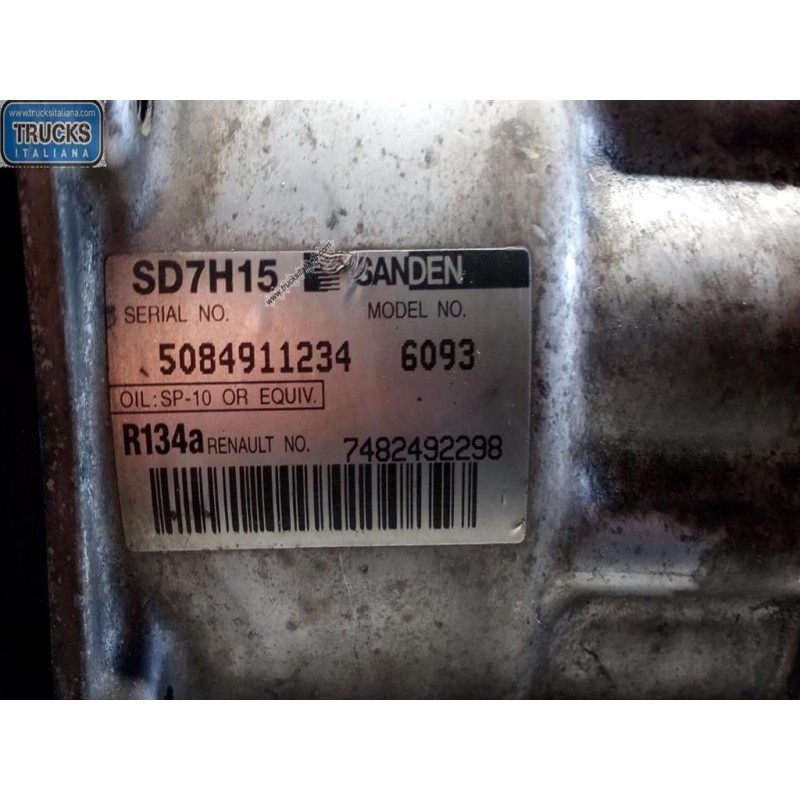 RENAULT truck AIR CONDITIONER COMPRESSOR RENAULT truck Premium 2005>2013 used