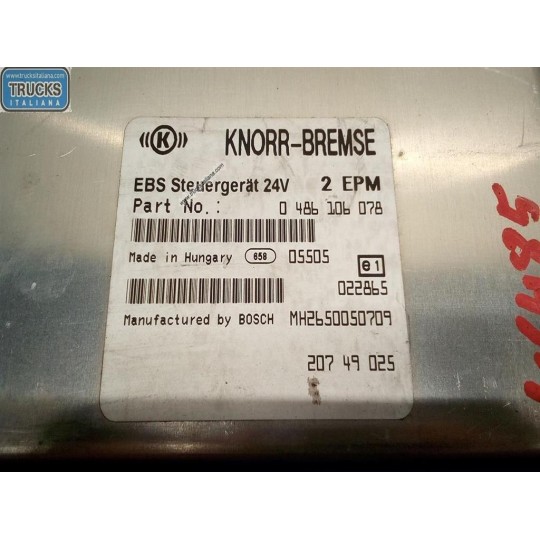 EBS CONTROL UNIT  RENAULT truck Premium 2005>2013 used