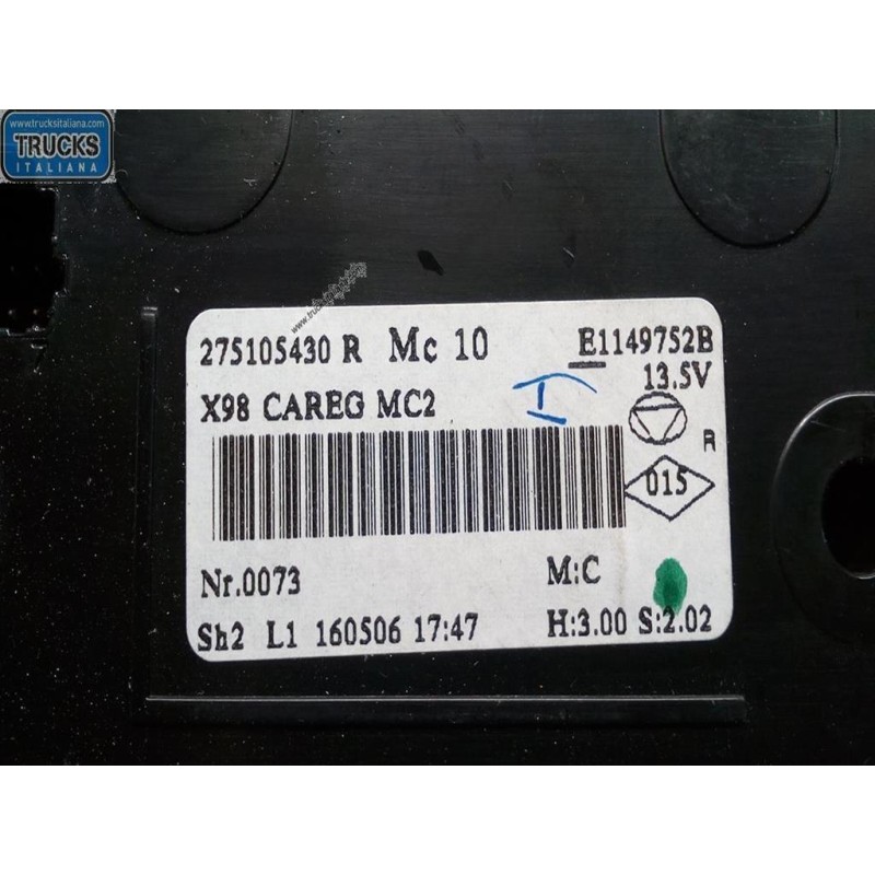 RENAULT AC CONTROL UNIT RENAULT Clio 2012>2016 used