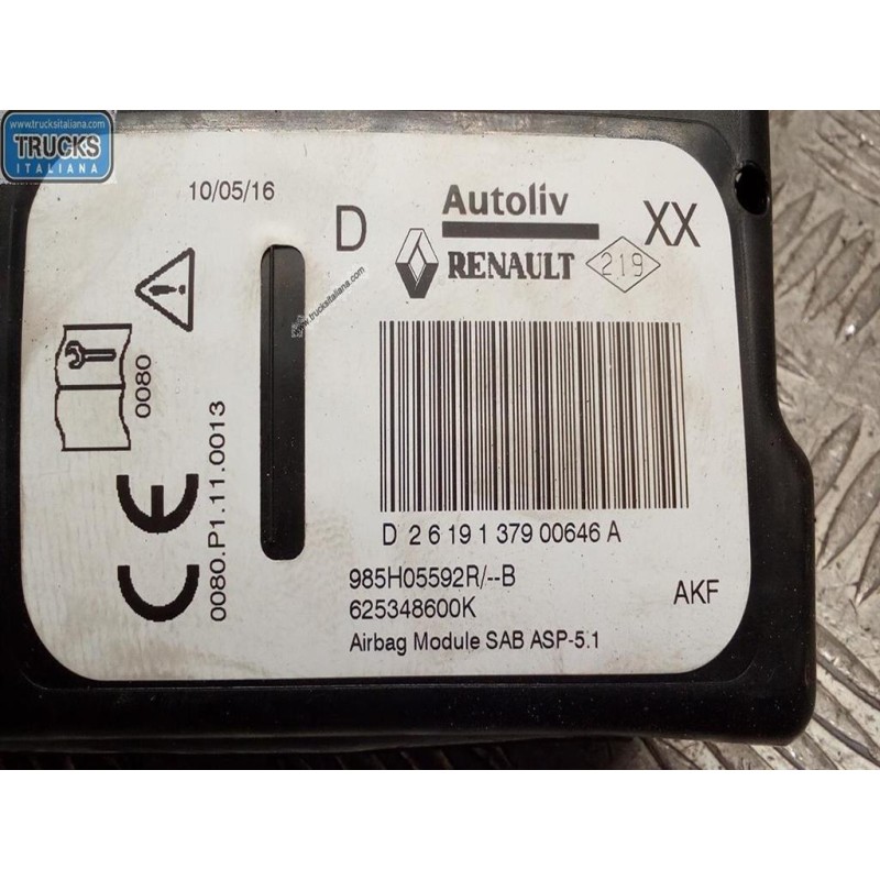 RENAULT CURTAIN AIRBAG RIGHT  RENAULT Clio 2012>2016 used