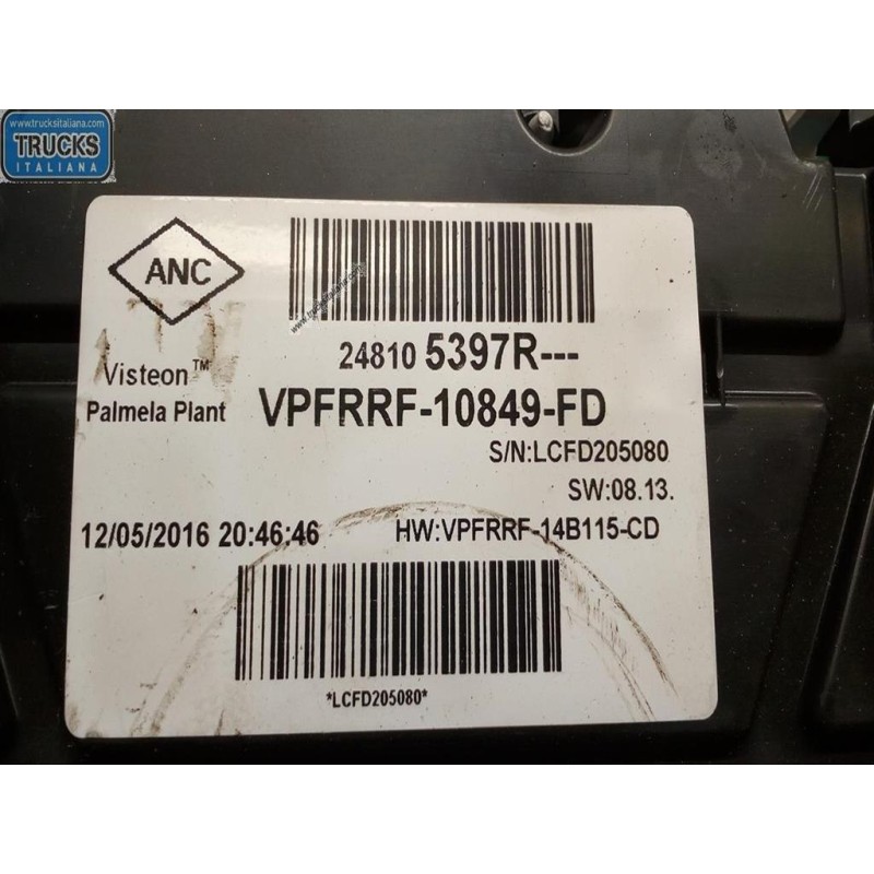 RENAULT INSTRUMENT PANEL RENAULT Clio 2012>2016 used