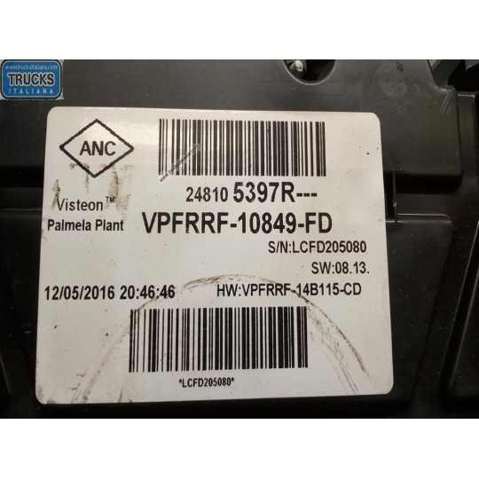 INSTRUMENT PANEL RENAULT Clio 2012>2016 used