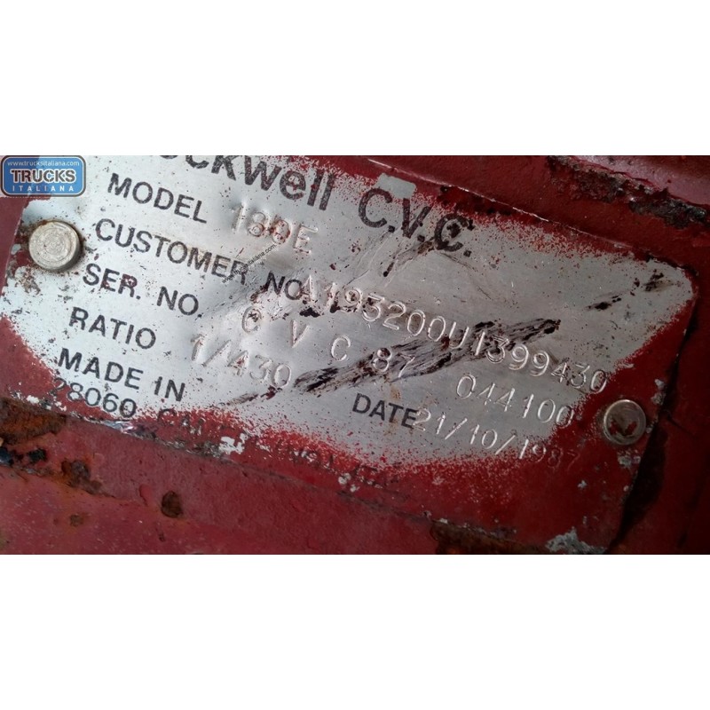 IVECO GRUPPO DIFFERENZIALE POSTERIORE IVECO 190-26 usato