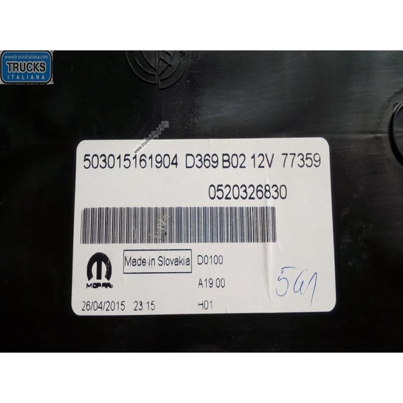 FIAT QUADRO STRUMENTI FIAT Doblo' 2015> usato