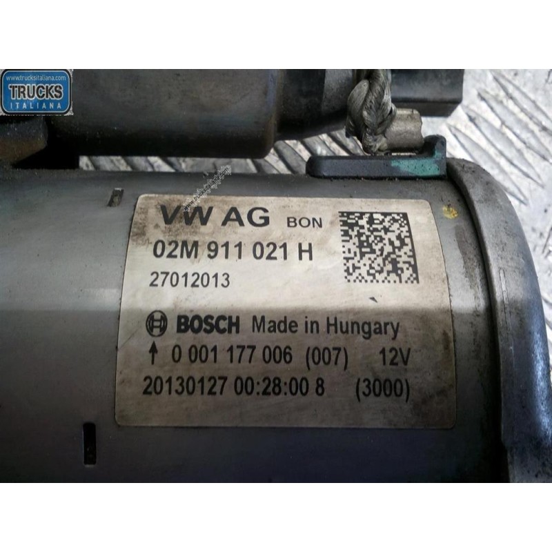 VOLKSWAGEN STARTER MOTOR VOLKSWAGEN Up 2011>2016 used