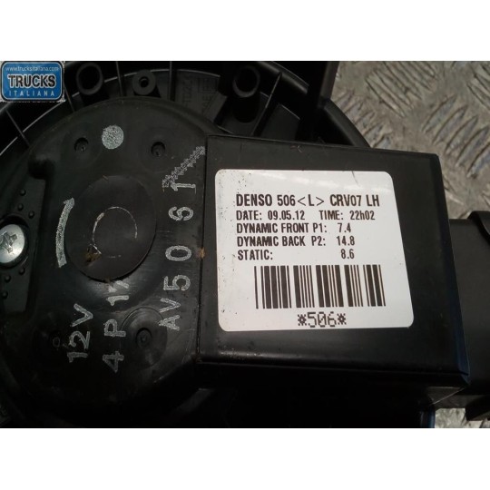 INTERNAL FUN MOTOR  HONDA CR-V 2012>2015 used