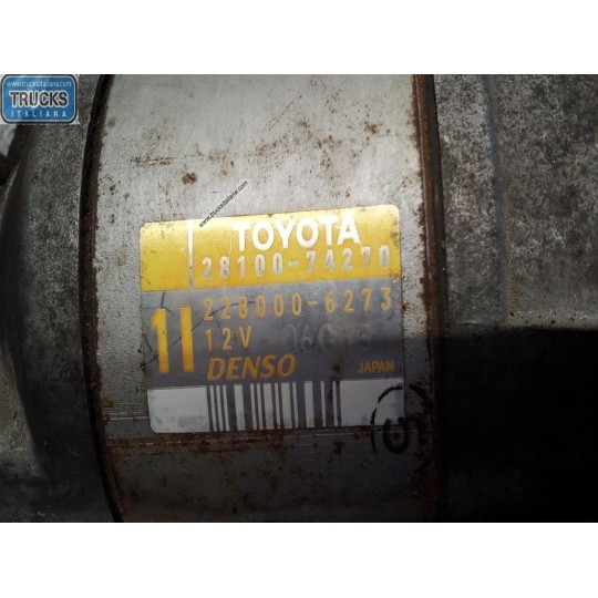 STARTER MOTOR TOYOTA Rav 4 2002>2006 used
