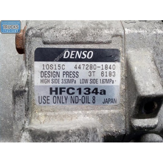 AIR CONDITIONER COMPRESSOR MERCEDES-BENZ truck Actros euro 6 2014>2021 used
