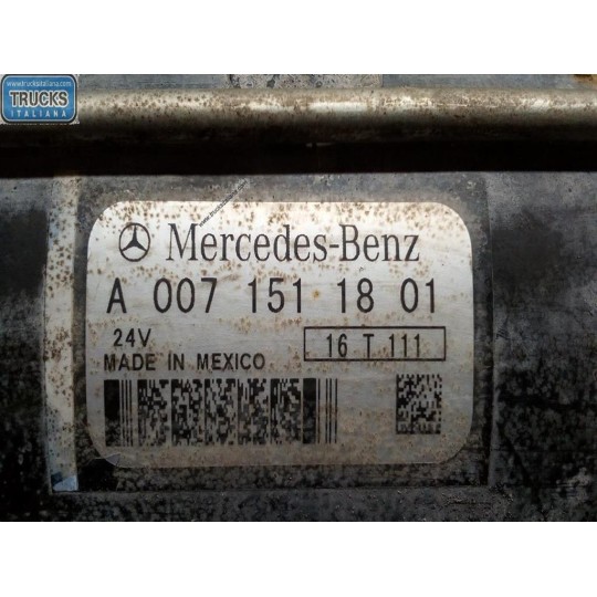 MOTORINO AVVIAMENTO MERCEDES-BENZ truck Actros euro 6 2014>2021 usato