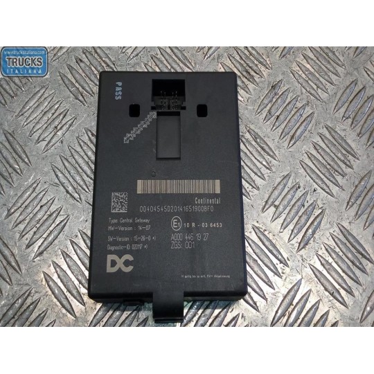 VARIOUS CONTROL UNITS B  MERCEDES-BENZ truck Actros euro 6 2014>2021 used