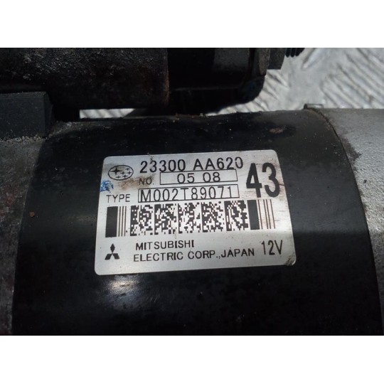 STARTER MOTOR SUBARU Impreza 2007> used