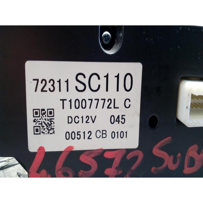 SUBARU CENTRALINA CLIMATIZZATORE SUBARU Impreza 2007> usato