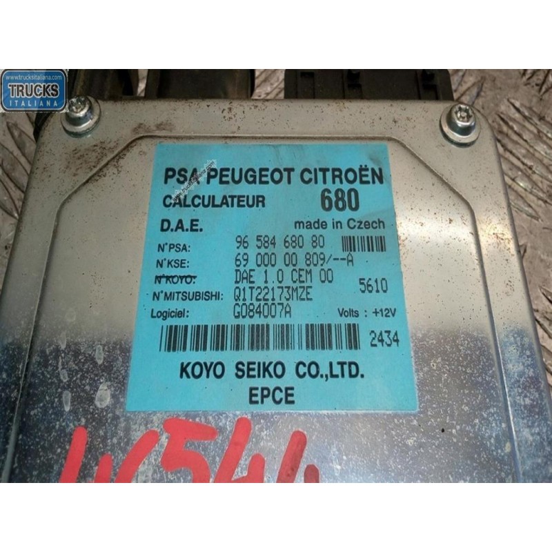 CITROEN CENTRALINE VARIE CITROEN C3 2005>2009 usato