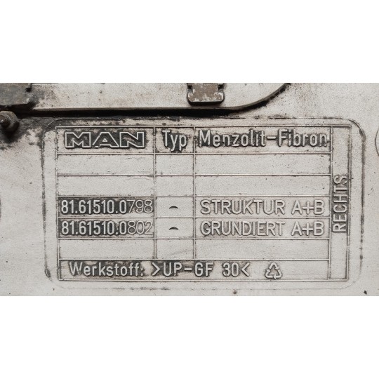 PEDANA SALITA A/DX MAN TGX  usato