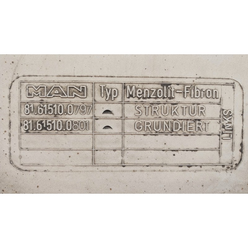 MAN PEDANA SALITA A/SX MAN TGX  usato