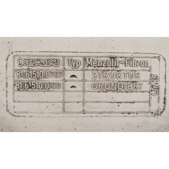 FOOT UP LEFT  MAN TGX  used