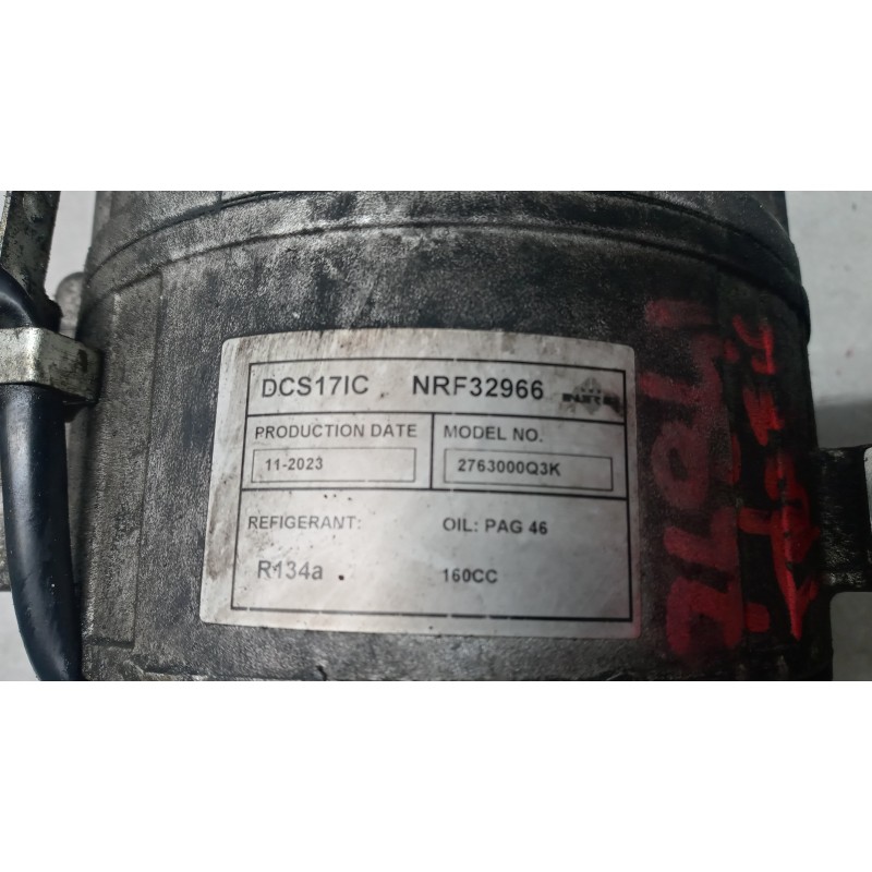 RENAULT van AIR CONDITIONER COMPRESSOR RENAULT van Trafic 2019>2021 used